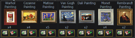 Mafia Wars Paintings Collection