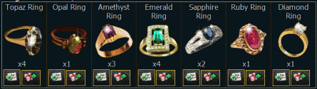 Mafia Wars Rings Collection